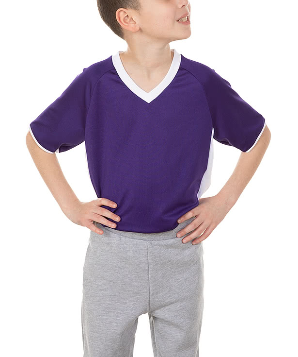 Augusta Youth Cutter+ UPF 50 V-Neck Jersey