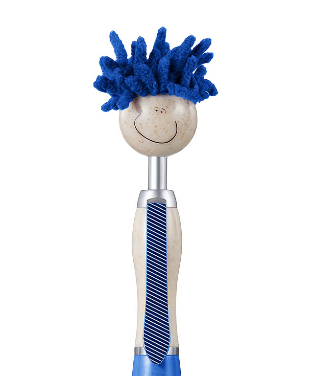 MopToppers Wheat Straw Ballpoint Stylus Pen (black ink)