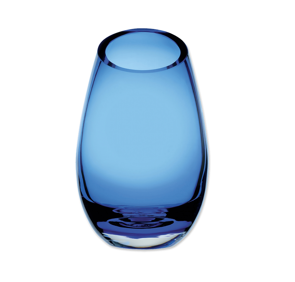 Laser Engraved Cairo Blue Vase-default