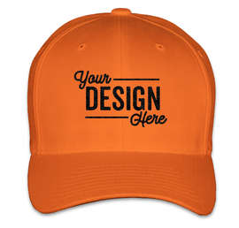 Yupoong Twill Flexfit Hat - Color: Orange