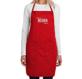 Port Authority Value Full Length Apron - Color: Red