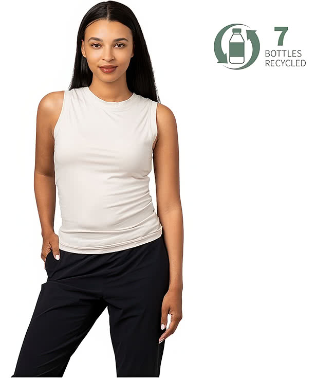 Storm Creek Women's Varsity Recycled Fitted Tank