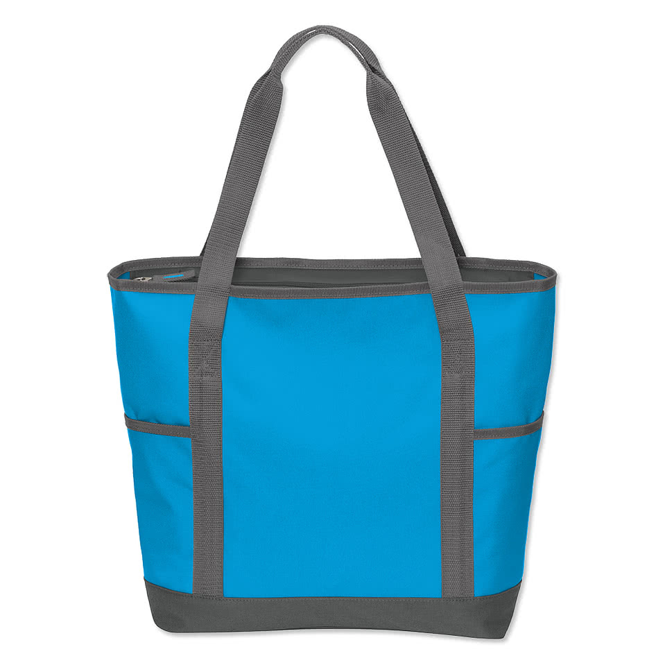 Port Authority On-The-Go Medium Poly Canvas Tote Bag