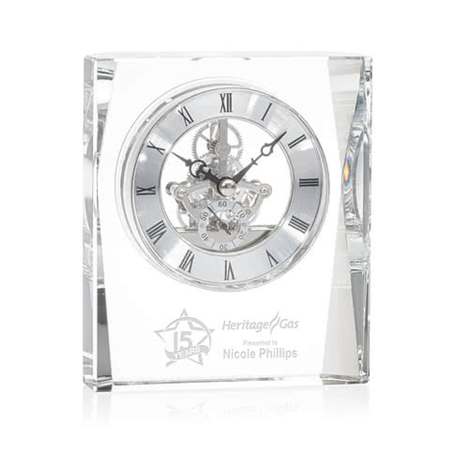 Rupert Clock in Clear