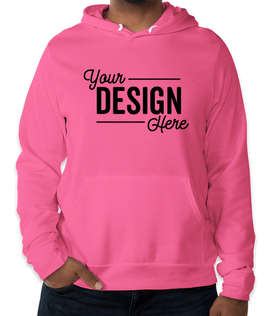 Bella + Canvas Ultra Soft Pullover Hoodie - Color: Heather Charity Pink