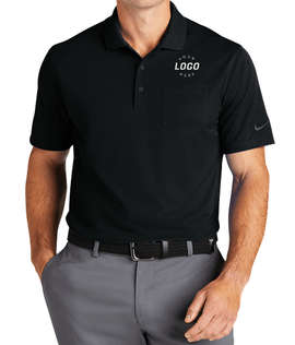 Nike Dri‑FIT Micro Pique Performance Pocket Polo 2.0 - Color: Black
