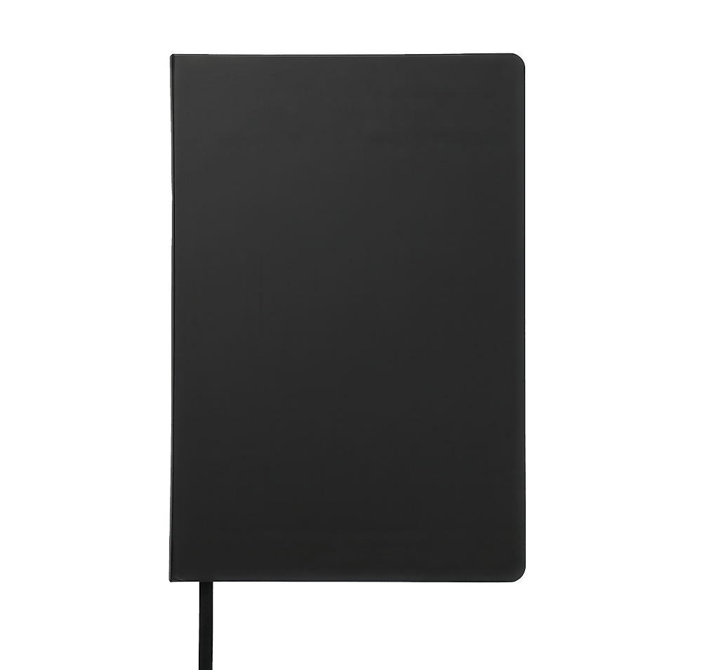 Debossed Solstice Soft Cover Notebook with Pocket-default