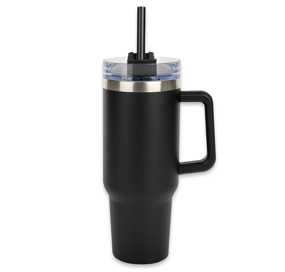 40 oz. Intrepid Stainless Steel Tumbler with Straw-default