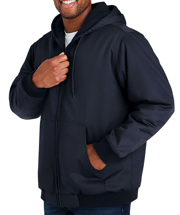 Harriton Tall ClimaBloc® Heavyweight Hooded Insulated Jacket - Embroidered