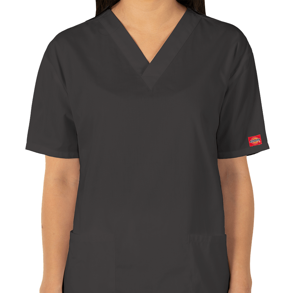 Dickies Women's V-Neck Scrub Top-default