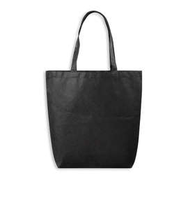 Eros Non-Woven Shopper Tote Bag - Color: Black