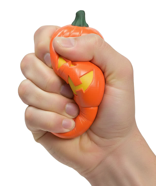 Jack-O'-Lantern Stress Reliever