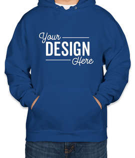 Jerzees Super Sweats 50/50 Pullover Hoodie - Color: Royal