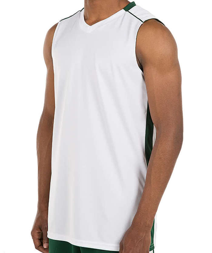 Source Basketball Jersey and Shorts Custom Made Mesh Performance