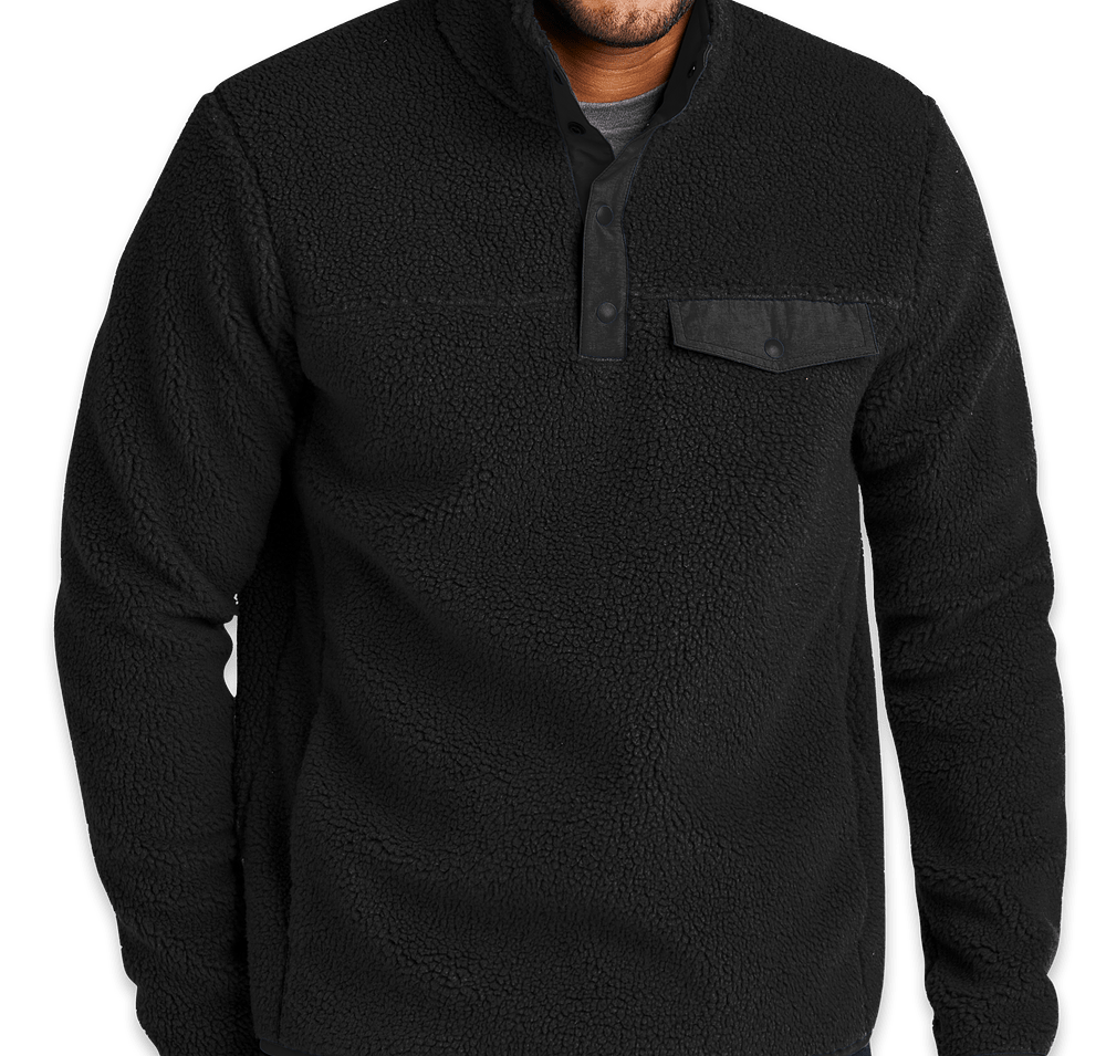 Port Authority Camp Fleece Snap Pullover-default