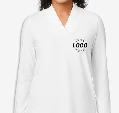 Devon & Jones Women's Raleigh Shawl Collar Long Sleeve Shirt-default