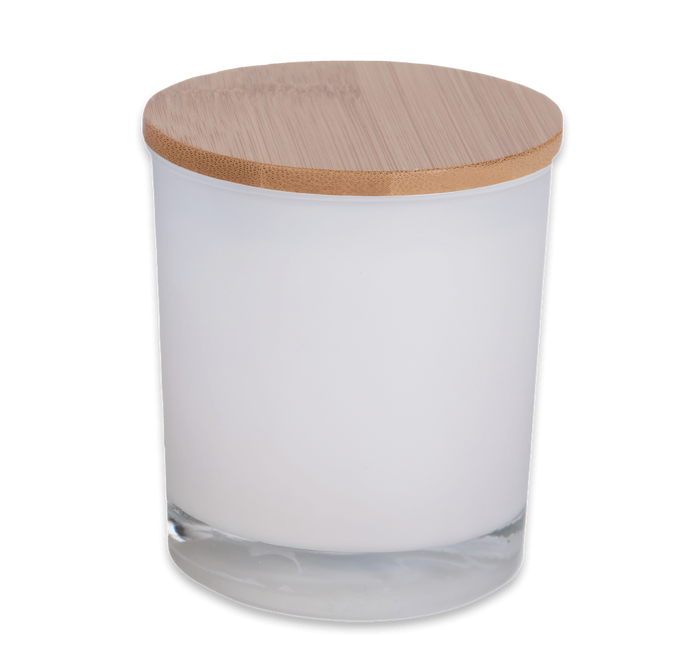 Scented Soy Candle with Bamboo Lid-default