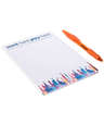 Full Color Souvenir 5" x 7" Scratch Pad - 50 sheets/pad (Case of 250)