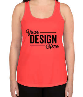 Sport-Tek Women's Competitor Performance Racerback Tank - Color: Hot Coral