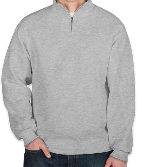 jerzees nublend quarter zip