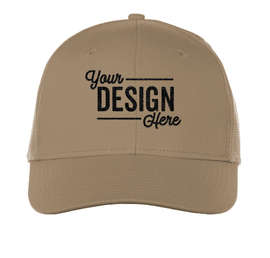 Port Authority Snapback Trucker Hat - Color: Coyote Brown
