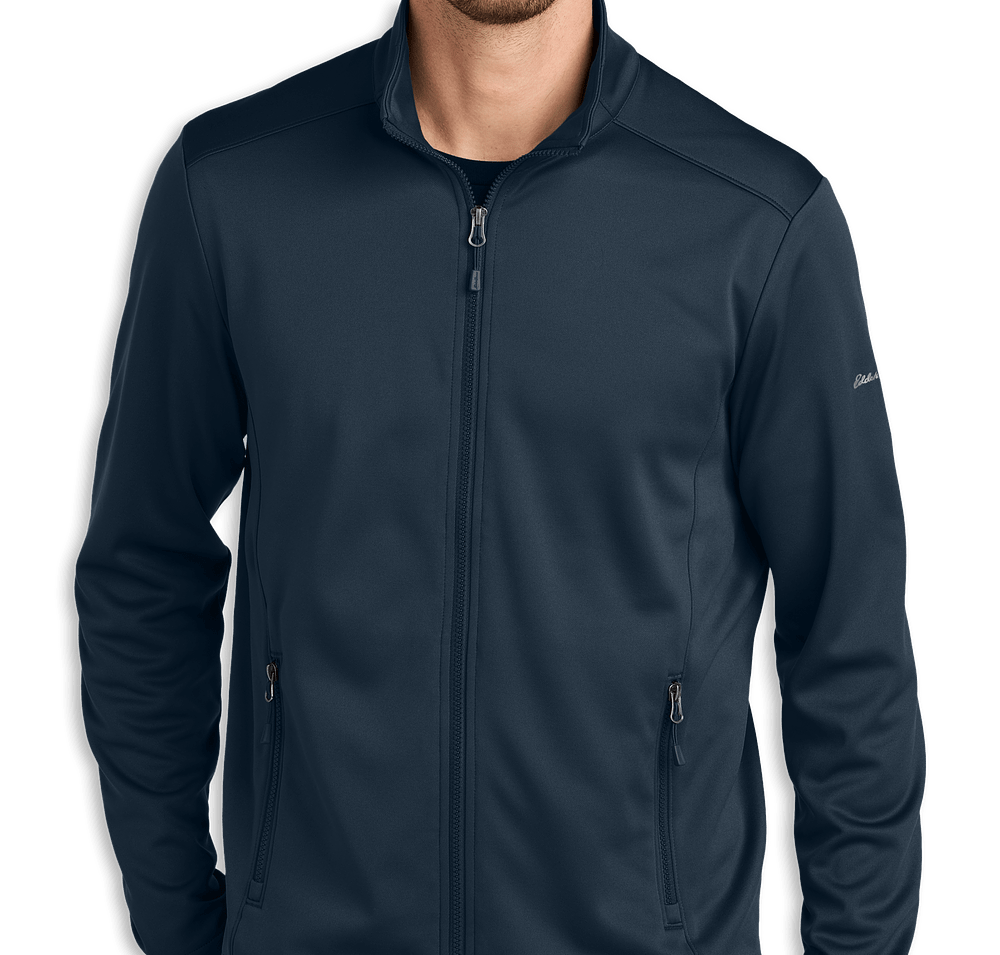 Eddie Bauer Smooth Mid Layer Full Zip Fleece Jacket-default