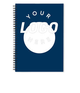 Circle JournalBooks ® Spiral Notebook - Color: Navy