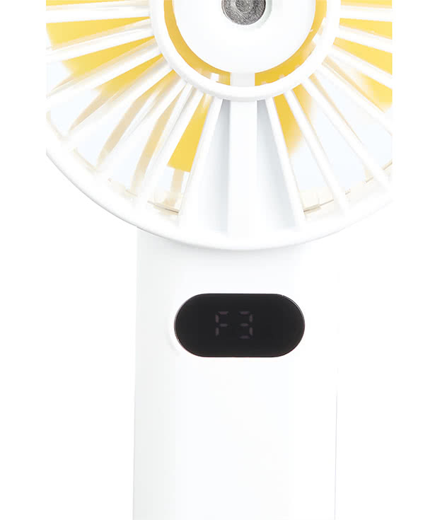 Rechargeable Portable LED Fan with Water Mist