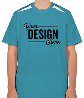 High Five Contrast Performance Jersey - Color: Power Blue / White
