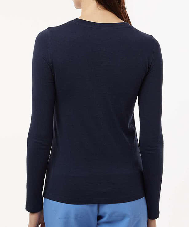 Jaanuu Women's RegenX Cotton Underscrub Long Sleeve T-shirt - Printed