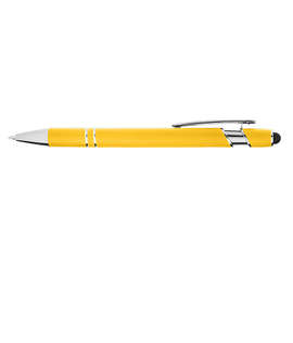 Laser Engraved Core365 Ballpoint Stylus Pen (black ink) - Color: Campus Gold