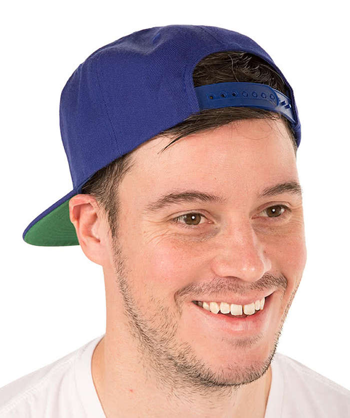 Yupoong Flat Bill Snapback Hat