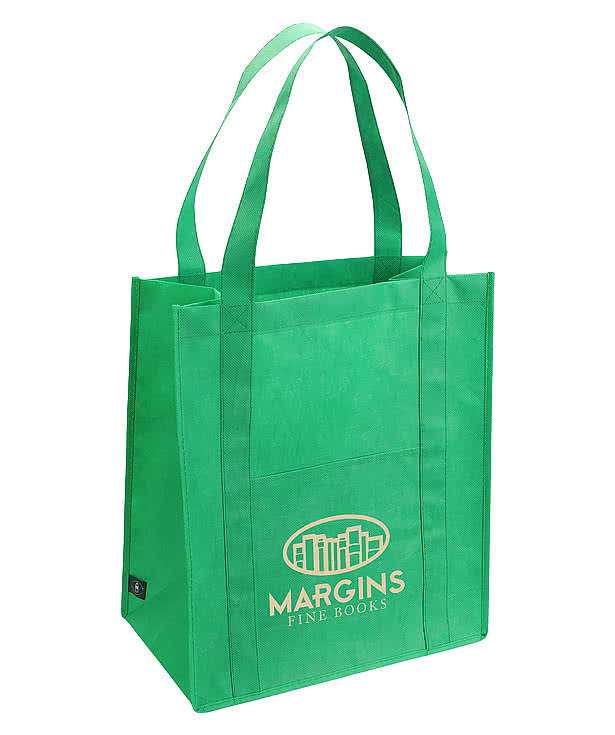 Full Color Sunray Recycled Reusable Shopping Tote Bag