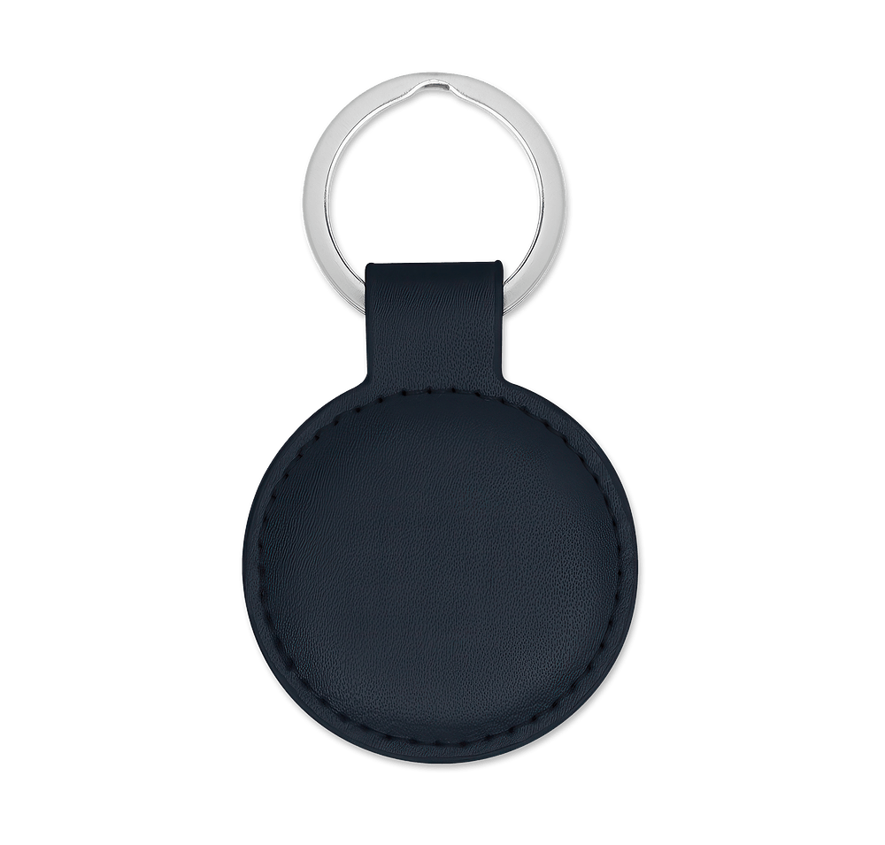 Debossed Parker Leatherette Keychain-default