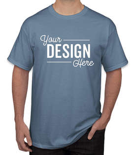 Canada - Gildan Ultra Cotton T-shirt - Color: Stone Blue