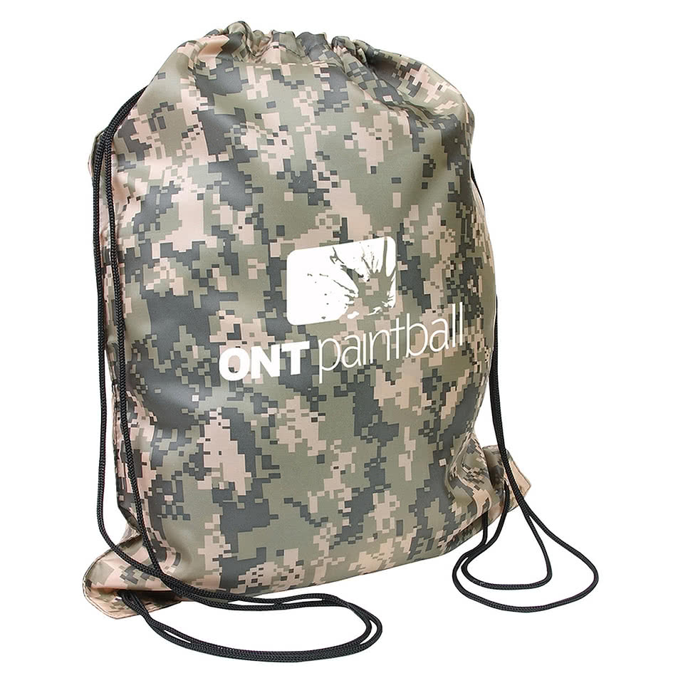 Camouflage Drawstring Bag