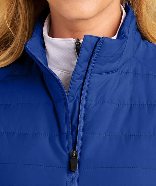 Sport-Tek Women's Movement Hybrid Soft Shell Vest