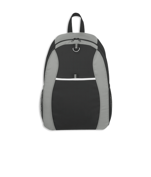 Sport Backpack in Gray with Black