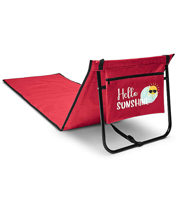 Foldable Lounging Beach Chair