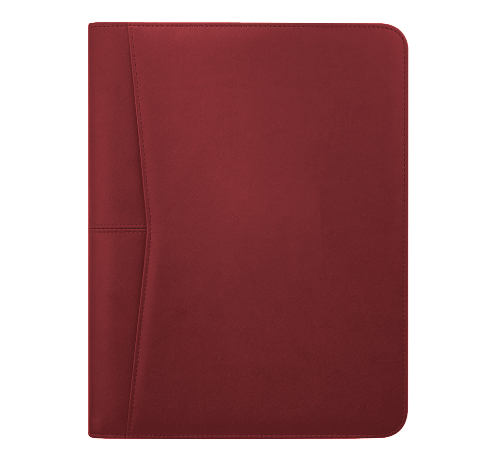 Debossed Pedova Zippered Padfolio-default