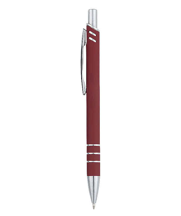 Black Tie Aluminum Ballpoint Pen (black ink)