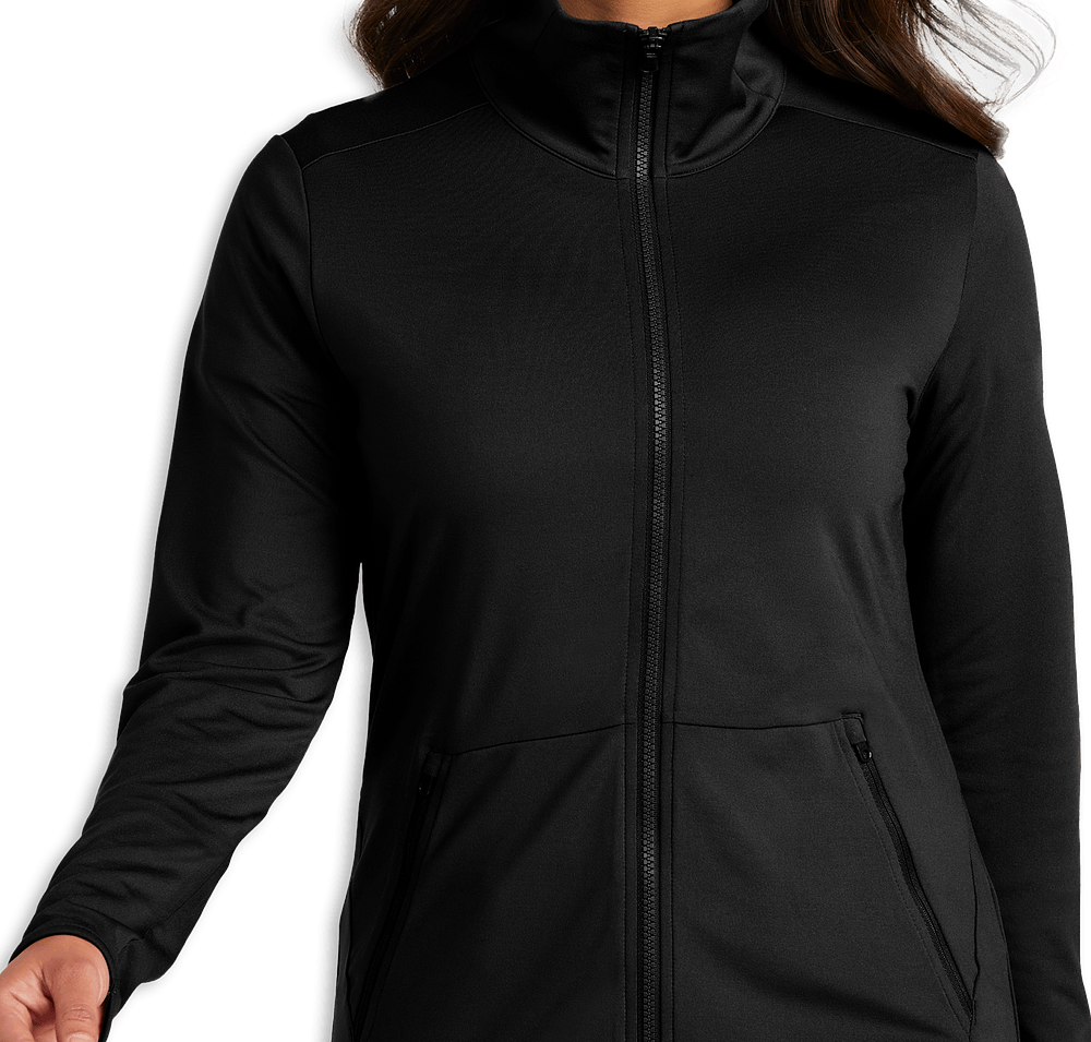Port Authority Women's Accord Stretch Performance Full Zip Sweatshirt-default