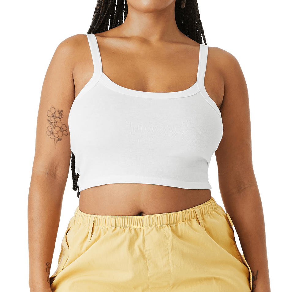 Bella + Canvas Women's Micro Rib Spaghetti Strap Tank-default