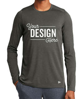 New Era Series Long Sleeve Performance Shirt - Color: Graphite