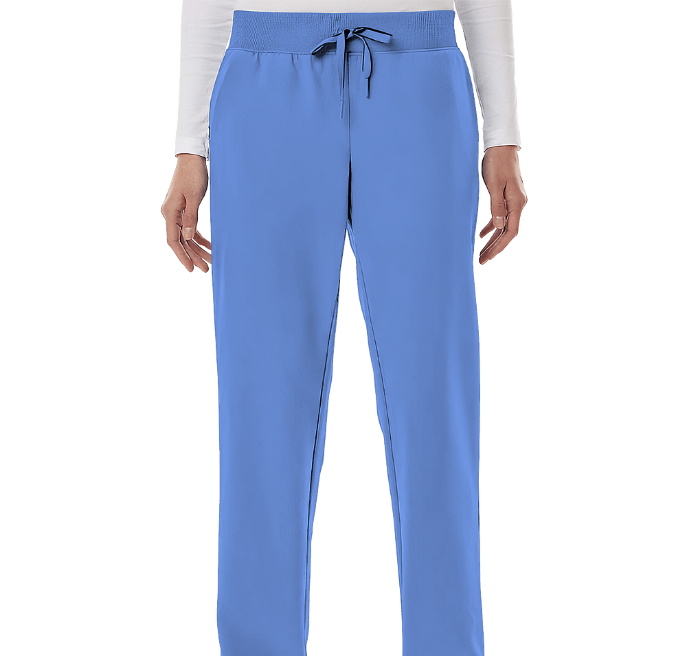 Jaanuu Women's Petite Xenos Essential Knit-Waist Scrub Pant - Printed-default