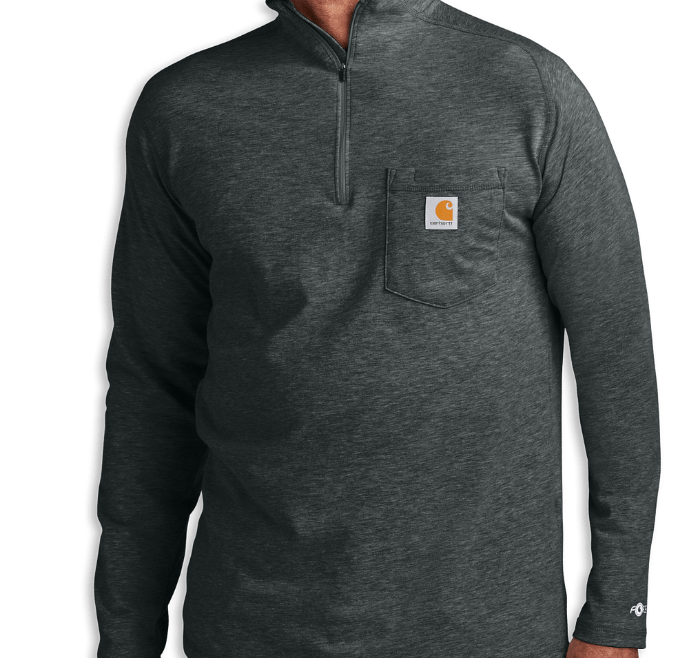 Carhartt Force Quarter Zip Pocket Pullover-default