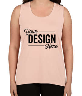 Anvil Women's Freedom Muscle Tank - Color: Dusty Rose
