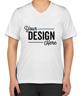 Canada - Team 365 Women's Zone V-Neck Performance Shirt - Color: White