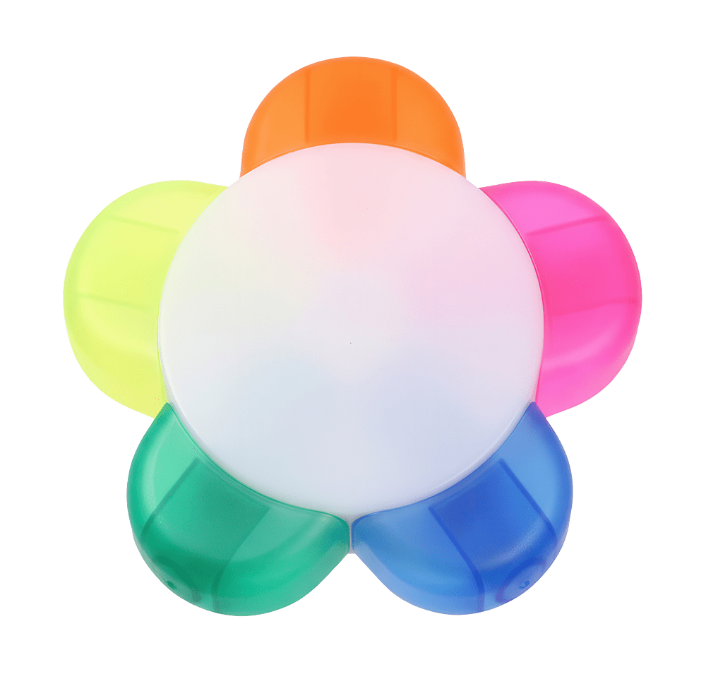 Fab Five Flower Multi-Color Highlighter-default
