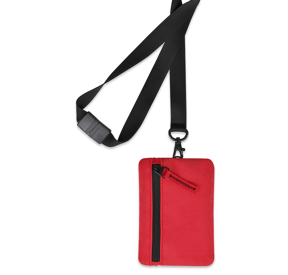 Full Color Rally Recycled ID Pouch Lanyard-default